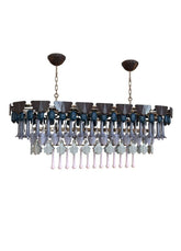 Seasons Chandelier Oval 150cm, Winter (US)